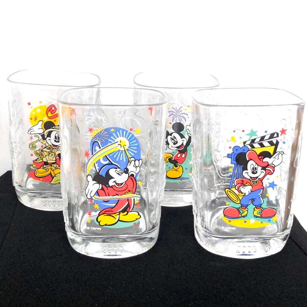 DISNEY PARKS Y2K Collection McDonalds Glass set